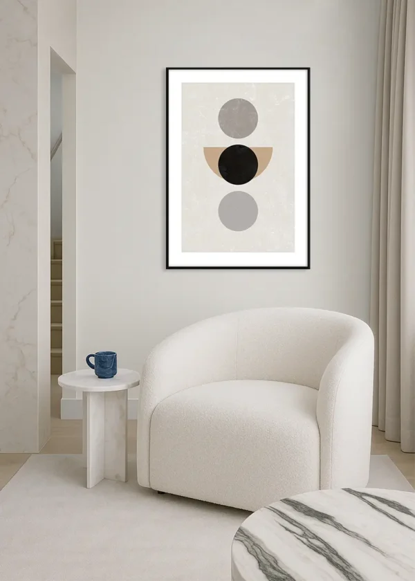 Plakat Modern Art Okrąg