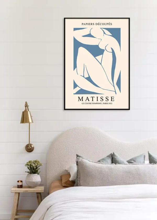 Plakat Matisse Akt Błękit