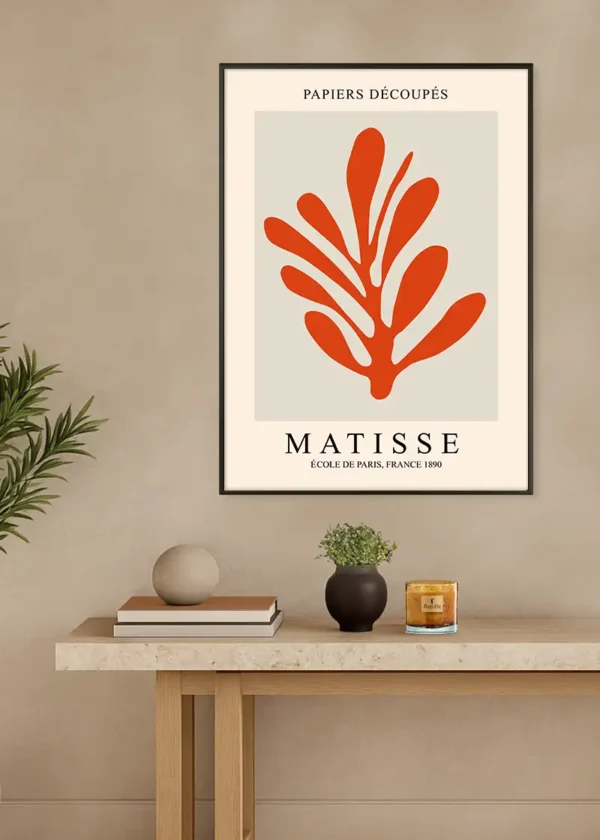 Plakat Matisse Red No5