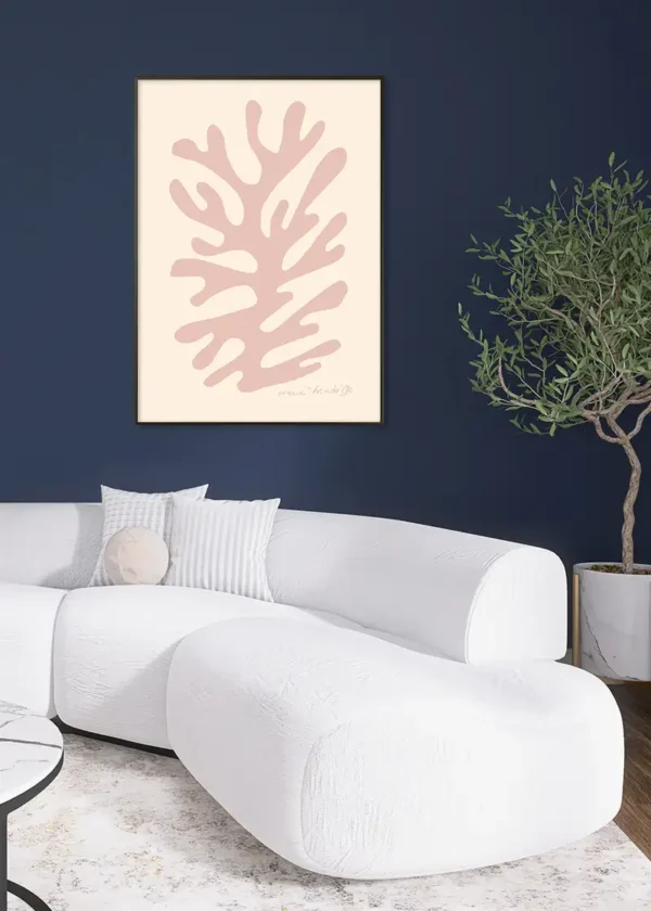 Plakat Matisse Nude Pink
