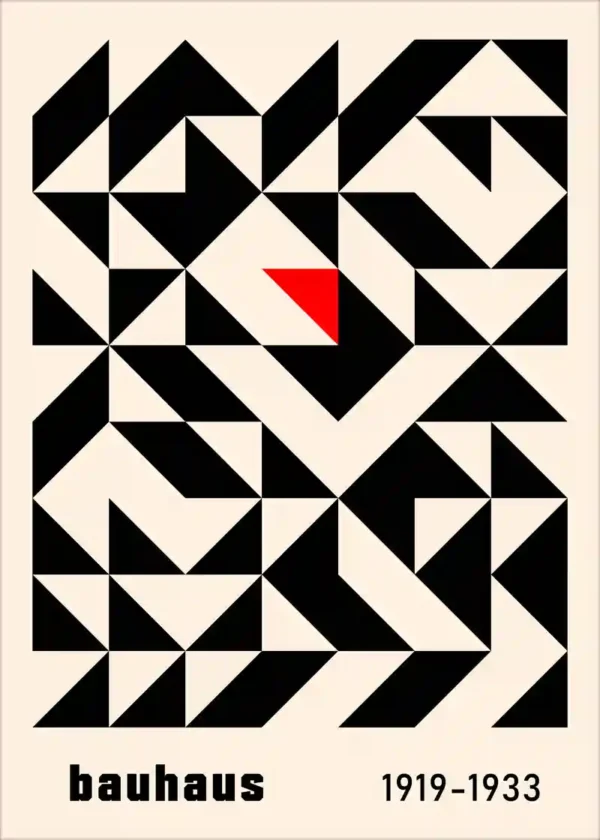 Plakat Bauhaus Modern Art