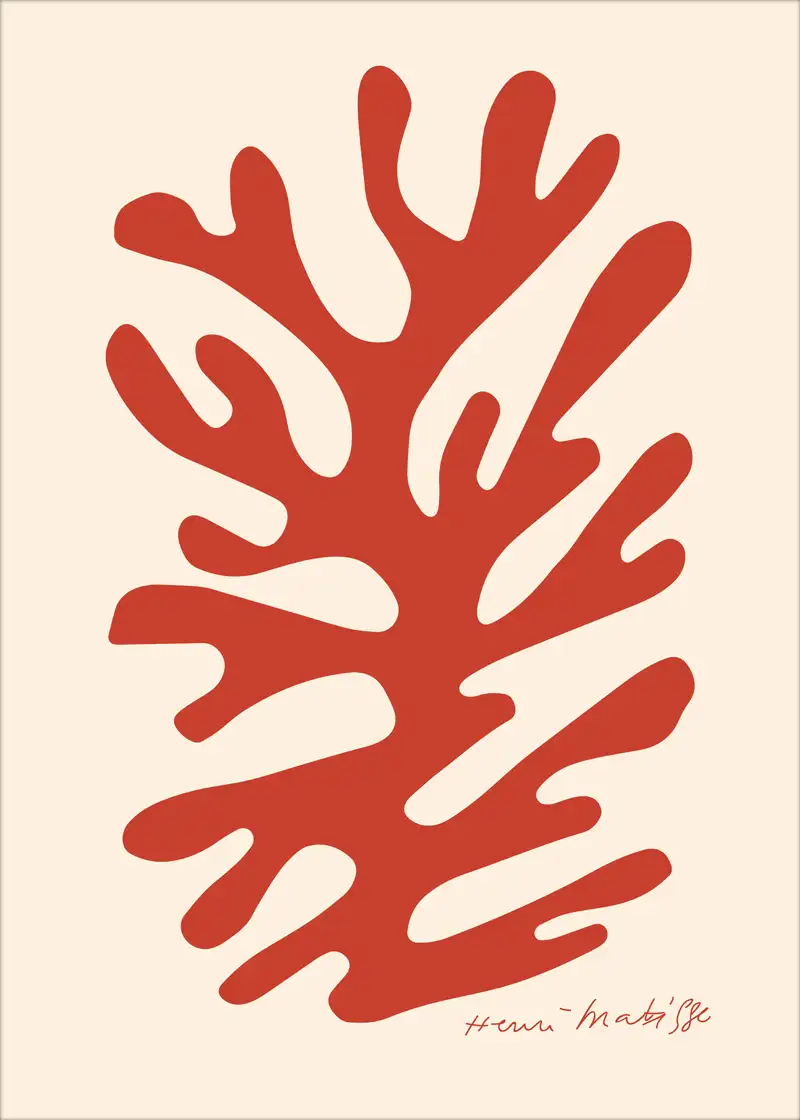 Plakat Matisse Red Akcent - obrazek 2