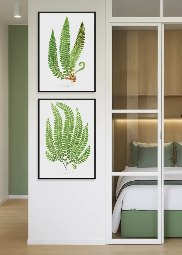 Plakat Leśna Paprotka No 7