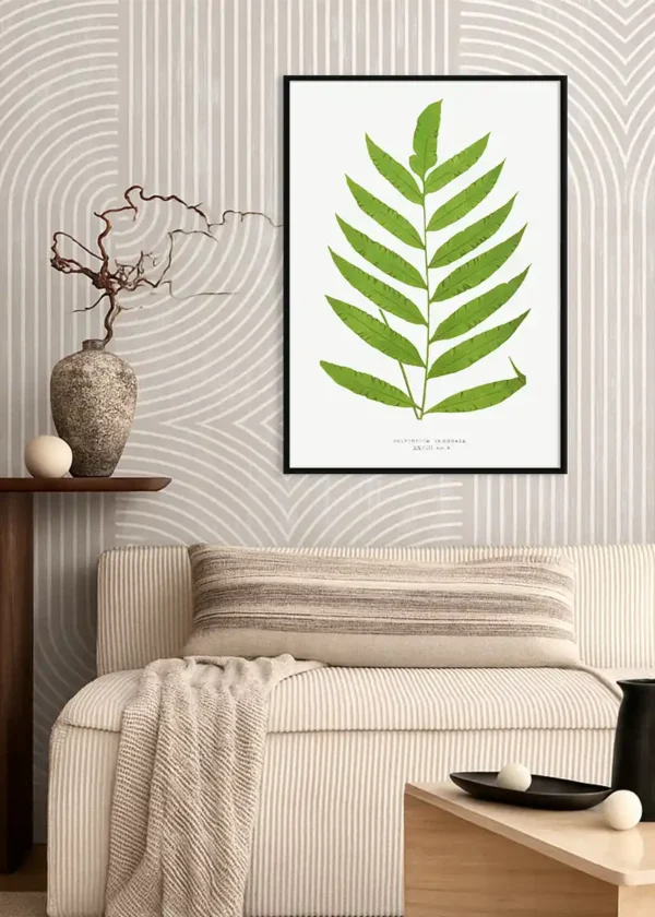 Plakat Paprotka Zwyczajna