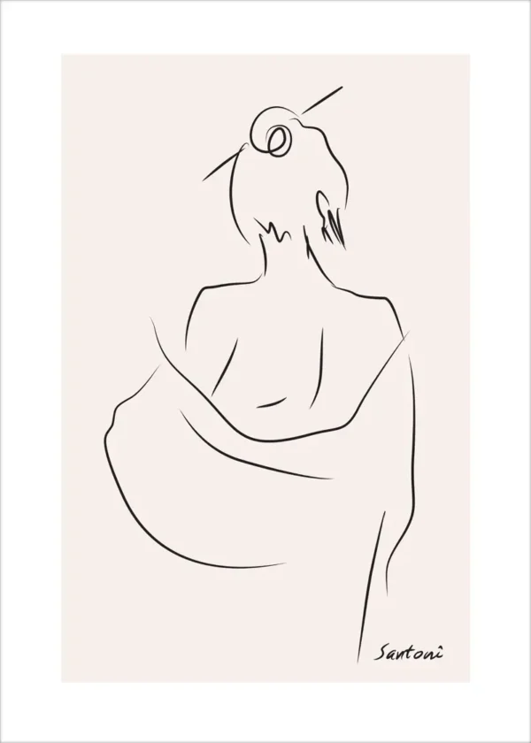 Plakat Woman Art Santoni No1