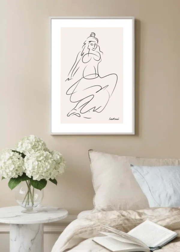 Plakat Woman Art Santoni No 2