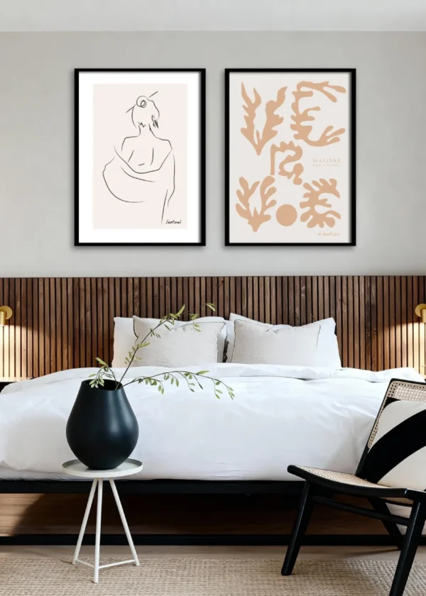 Plakat Matisse Koralowce Beige